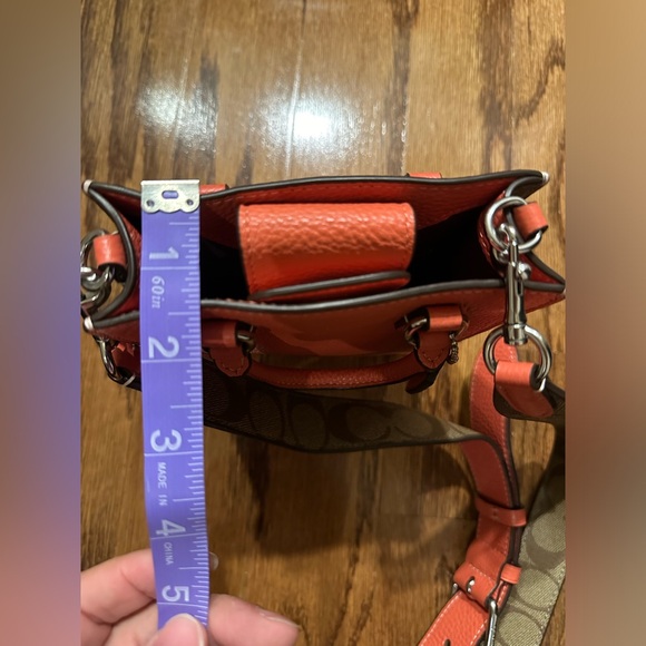 New unused Coach Mini North South Tote - Picture 5 of 16